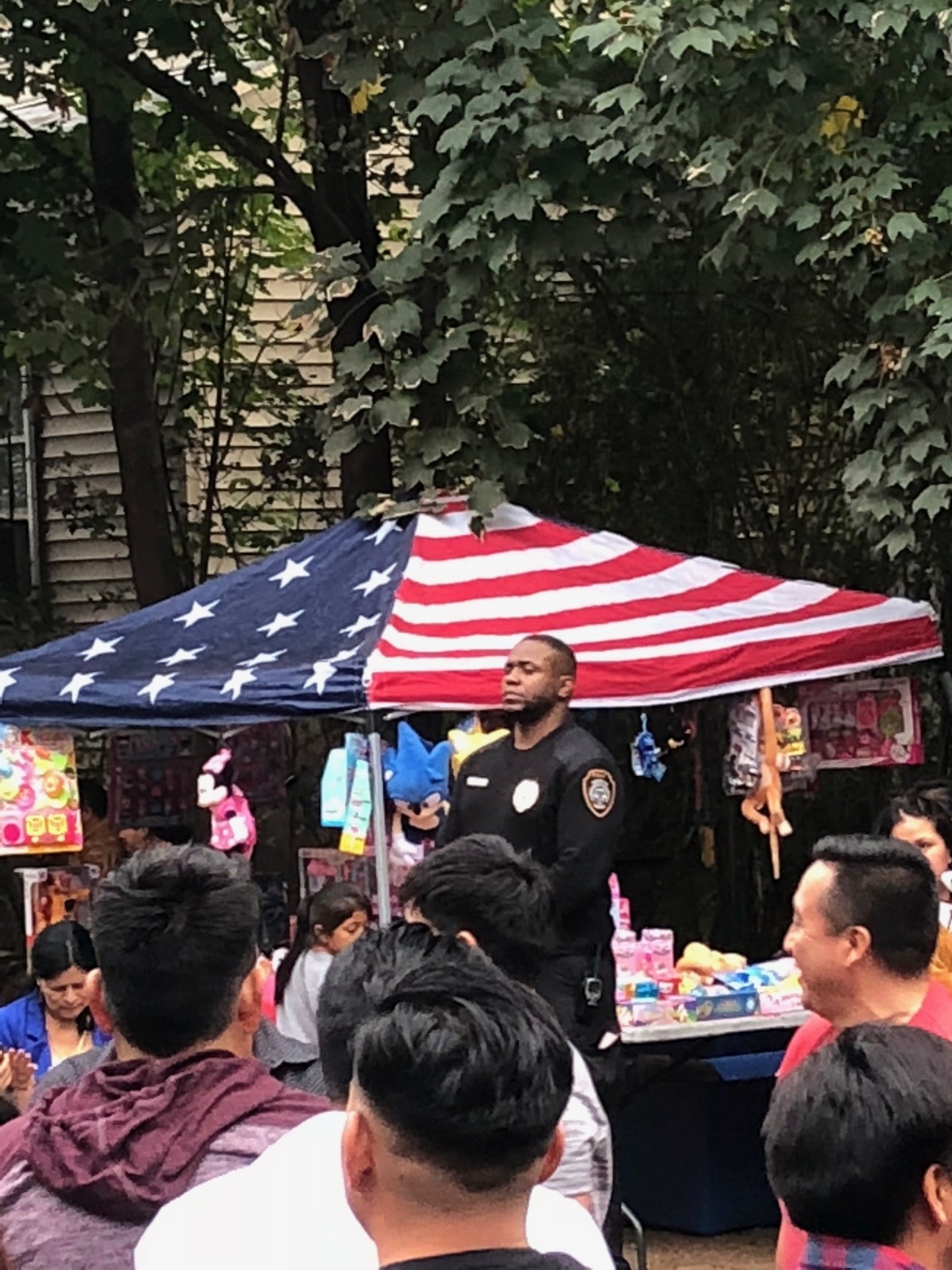 BBSI Guard On Active Duty At Community Block Party Event